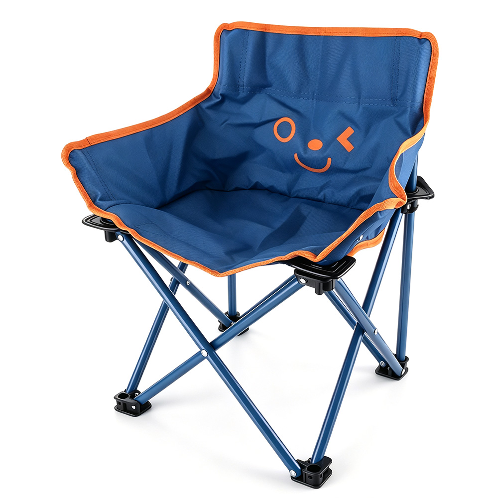 Kids Outdoor Lawn Chair - Klappbarer Kinder-Mondstuhl für Draußen, Ultraleichter Camping-Klappstuhl,