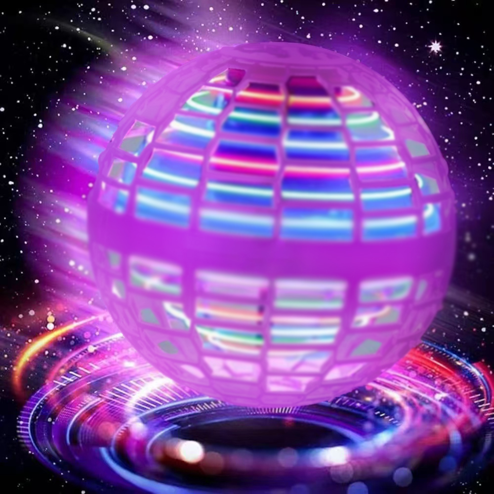 Kids Outdoor Toy Storage - Fliegende Kugel Bumerang Ball LED-Leuchten Fliegende