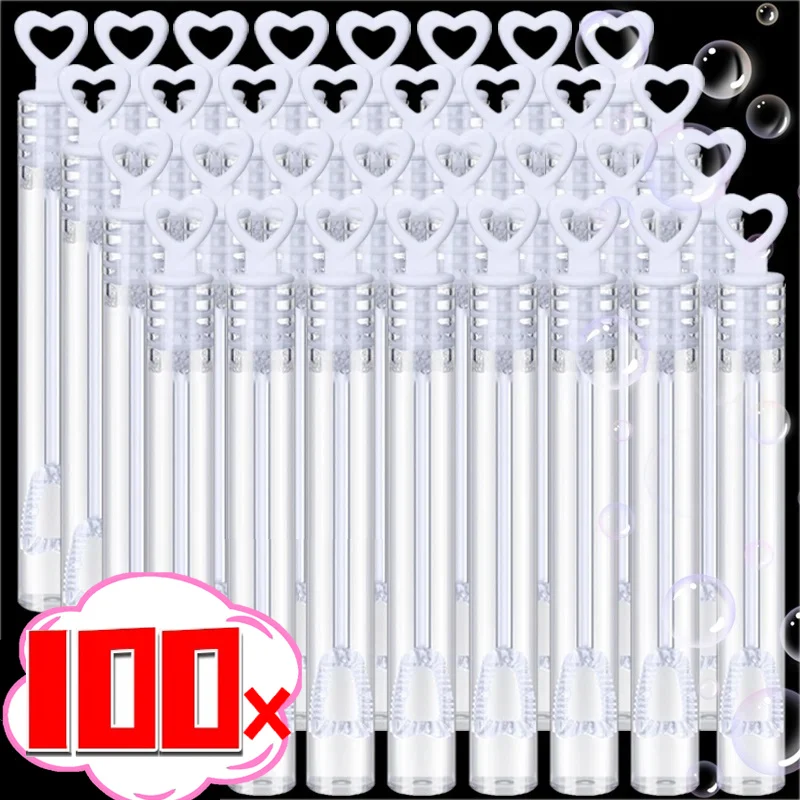 Bubble Sword Wand - 10/100PC Blase Seife Flaschen Mini Liebe