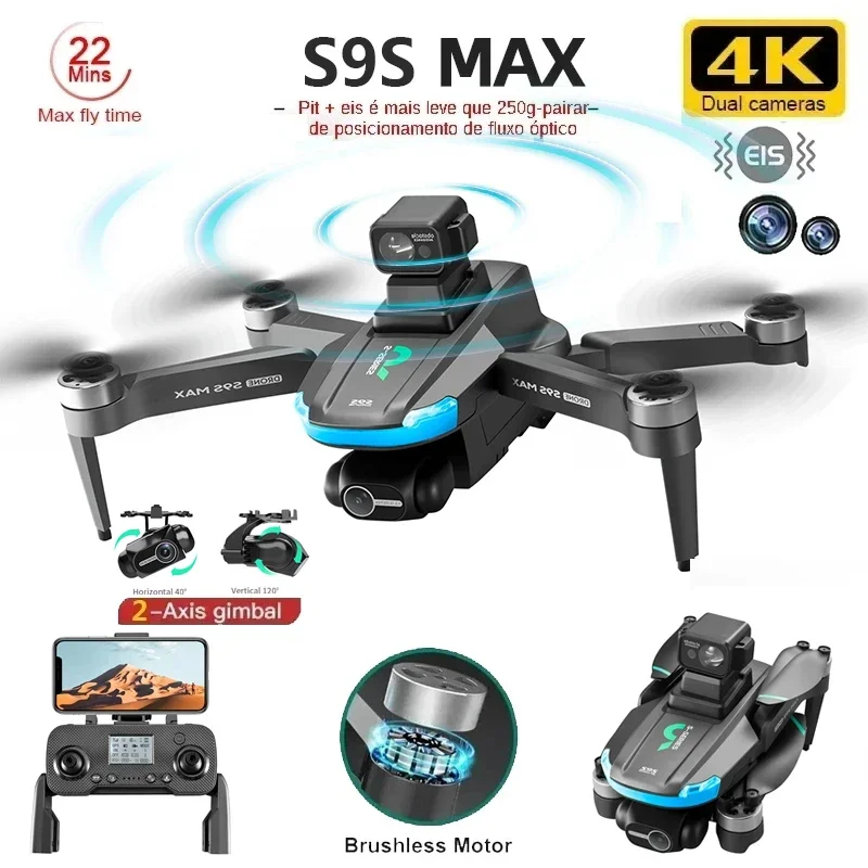 Kids Outdoor Toy Storage - NEUE S9S MAX MINI Drone 4K