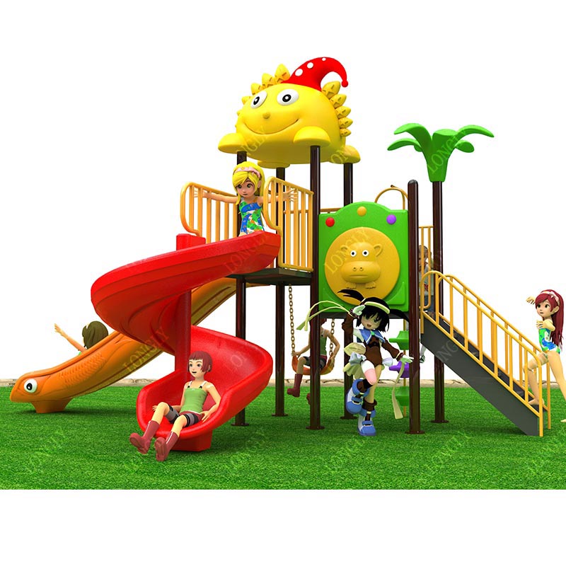 Kids Outdoor Education - Kommerzielle Kunststoffrutsche 450x270x280cm für Kinder im