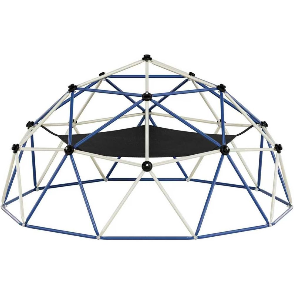 Kids Outdoor Dome Climber - ClimDome, 10T Kletterkuppel mit Hängematte, Outdoor-Klettergerüst