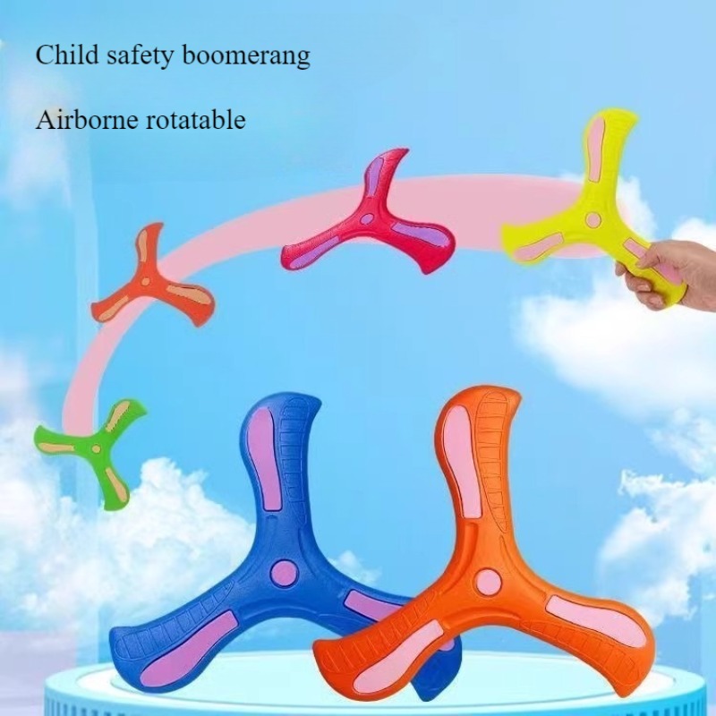 Kids Outdoor Education - Kinder Bumerang Weiche Drei-blatt Kreuz Erwachsene-kinder