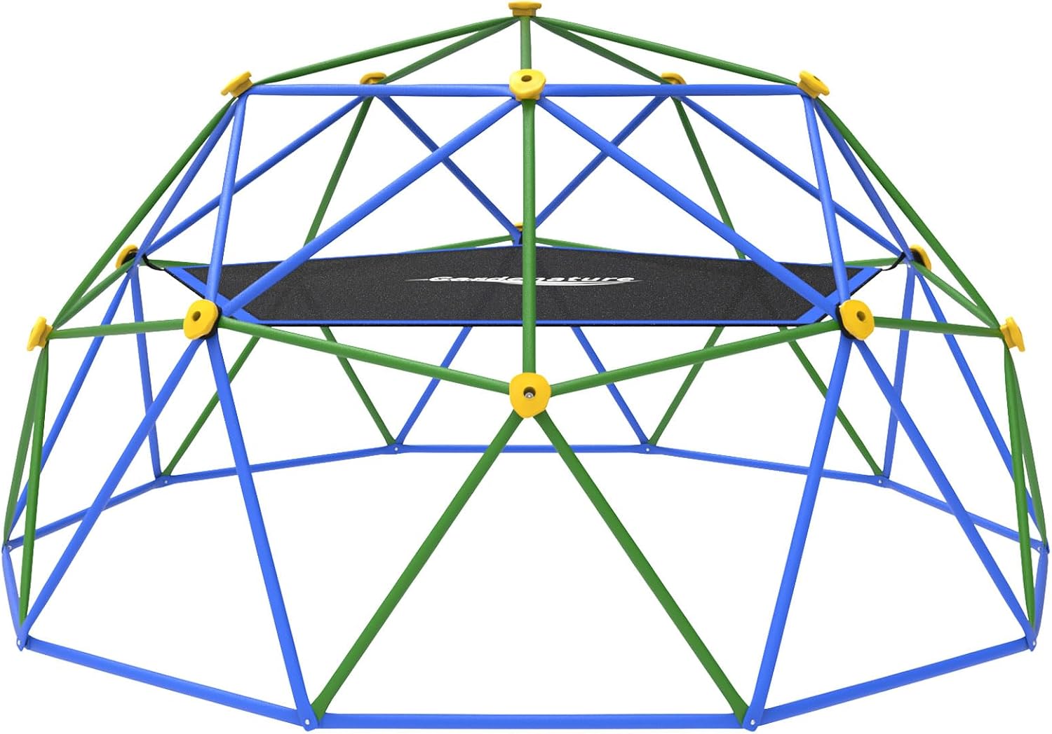 Kids Outdoor Dome Climber - 3-Meter-Kletterkuppel mit Hängematte, Outdoor-Dschungelgym für Kinder