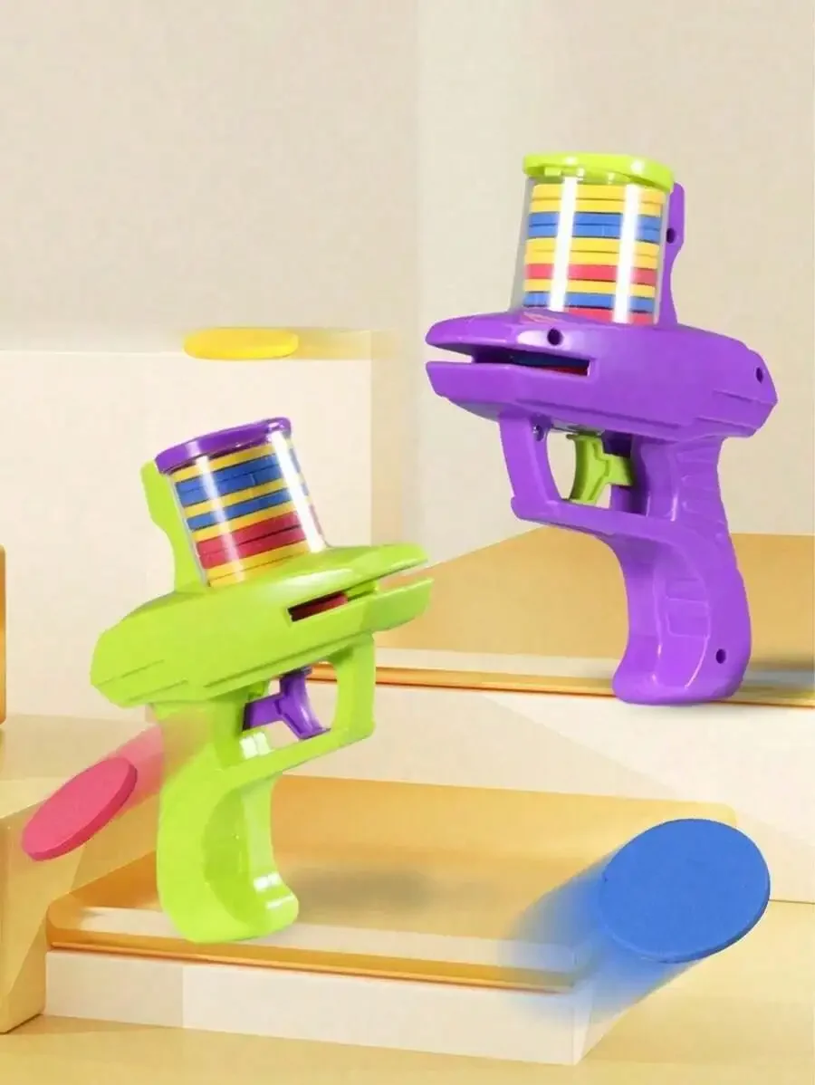 Kids Outdoor Education - 2026 Disc Launcher, Kinderspielzeug für drinnen