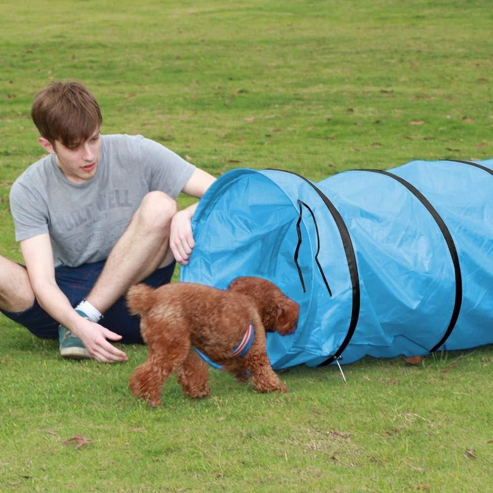 Kids Outdoor Tunnel - Kinder spielen Tunnel Haustier Hund Zelt