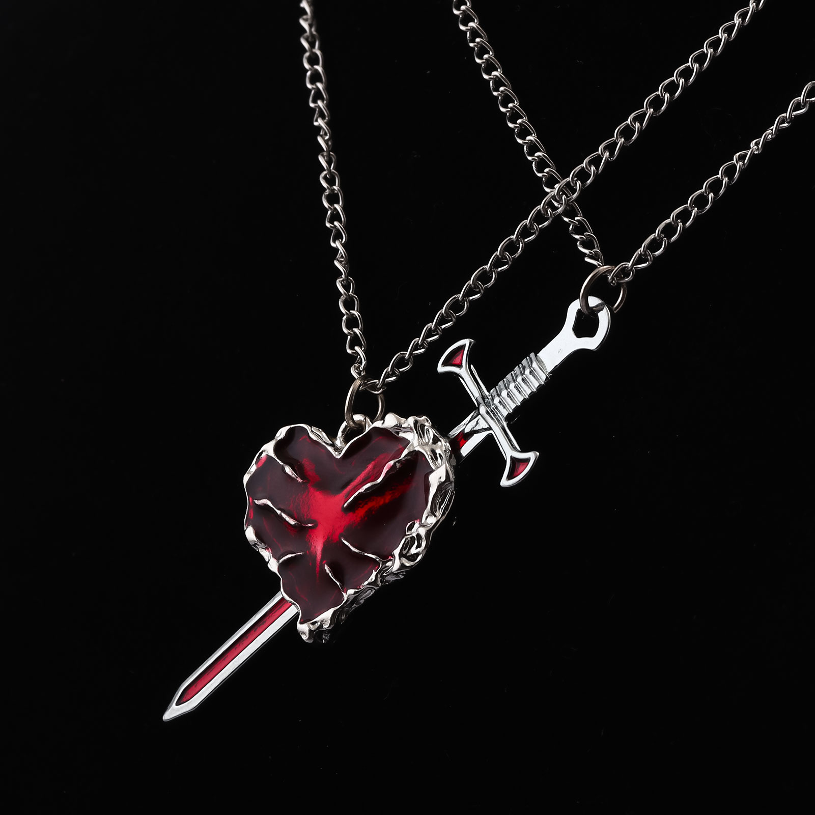 Neue Schwert Herz Paar Halsket – Bubble Sword Wand Bewertung und Preis