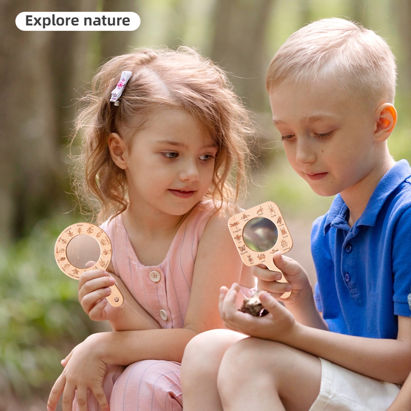 Holz-Lupe-Set Tier- und Pflanz – Kids Outdoor Education Bewertung und Preis
