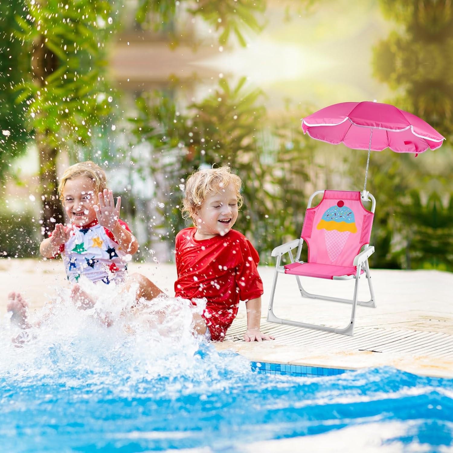 1 Set klappbarer Strandstuhl m – Kids Outdoor Lawn Chair Bewertung und Preis