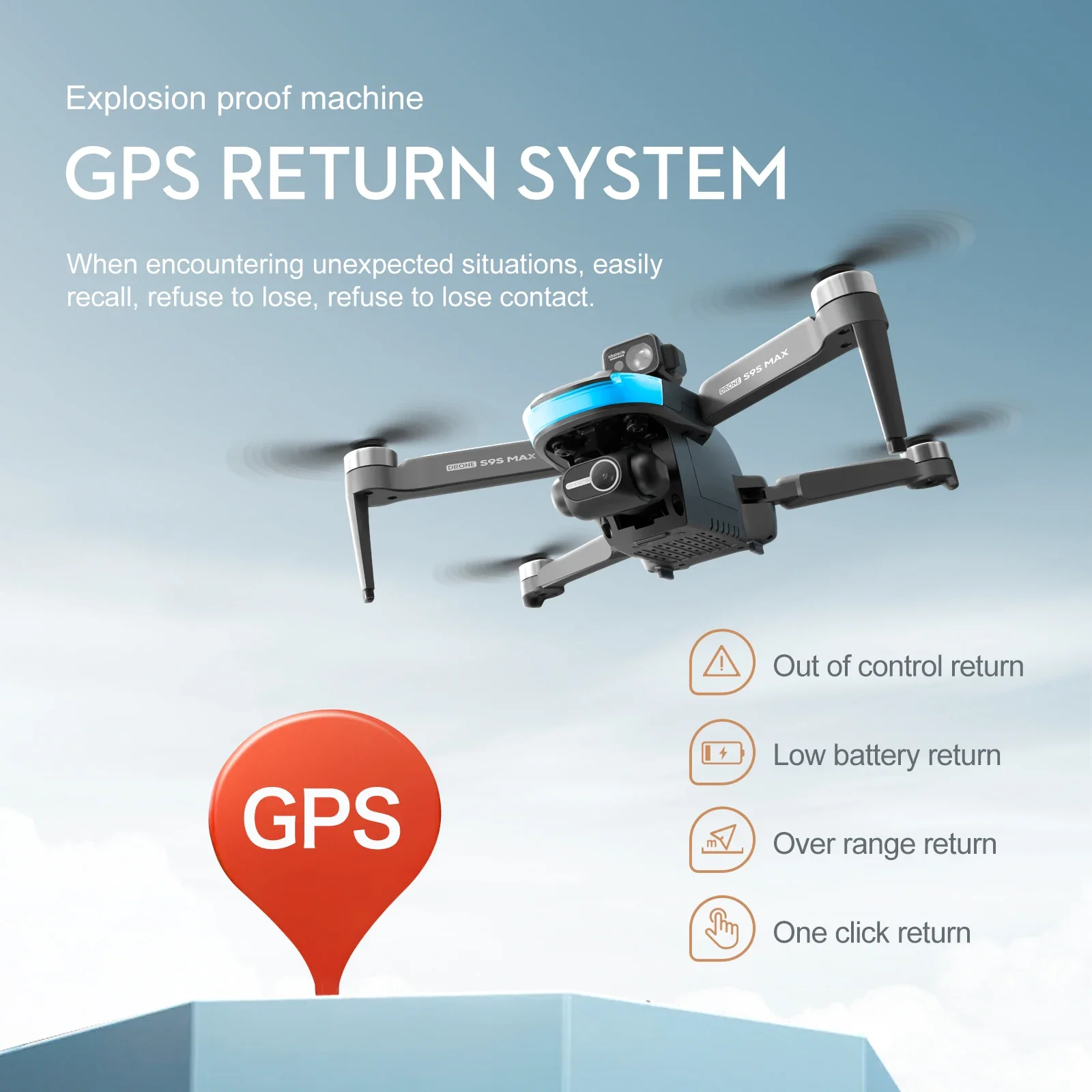 NEUE S9S MAX MINI Drone 4K 2-A – Kids Outdoor Toy Storage Bewertung und Preis