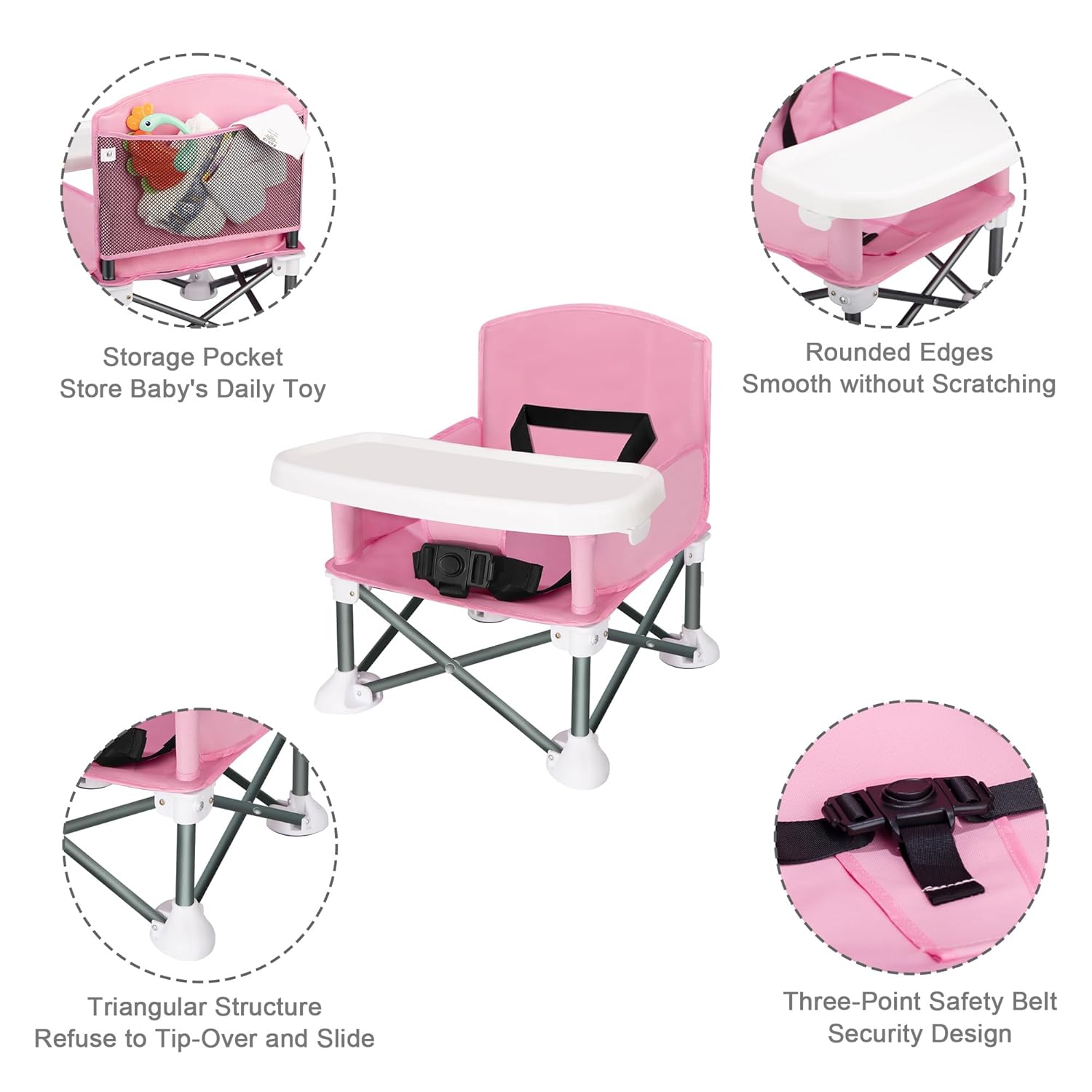 Tragbarer Babysitz für Reisen, – Kids Outdoor Lawn Chair Bewertung und Preis