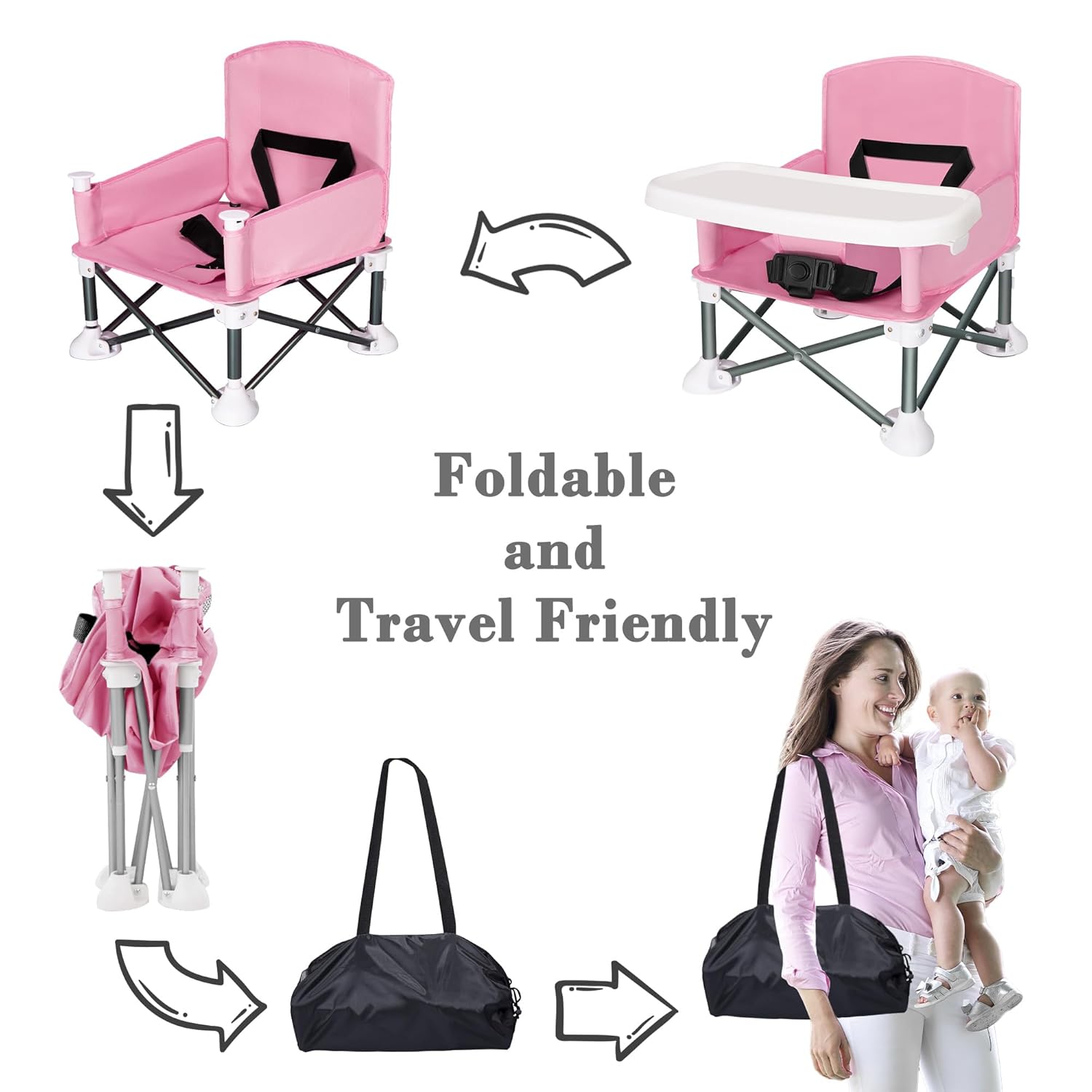 Tragbarer Babysitz für Reisen, – Kids Outdoor Lawn Chair Bewertung und Preis