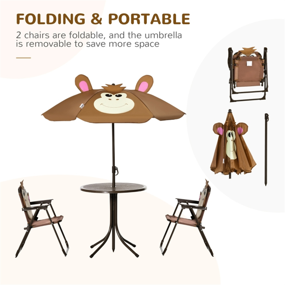 Niedliches Affen-Kinder-Terras – Kids Outdoor Lawn Chair Bewertung und Preis