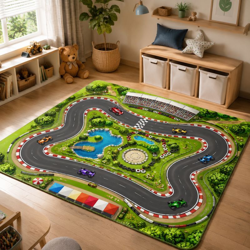 VIKAMA Kinder-Spielteppich mit – Kids Outdoor Zoo Bewertung und Preis