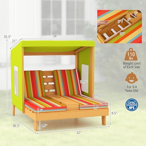 Kinder-Chaiselongue für Drauße – Kids Outdoor Lounger Chair Bewertung und Preis
