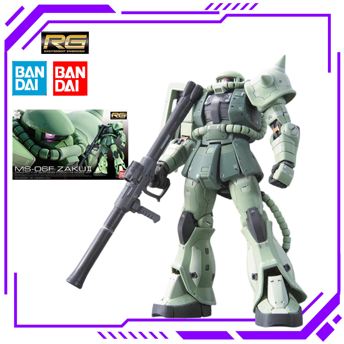 Auf Lager Bandai RG 1/144 RX-7 – Bandai Model Gundam Rg Bewertung und Preis