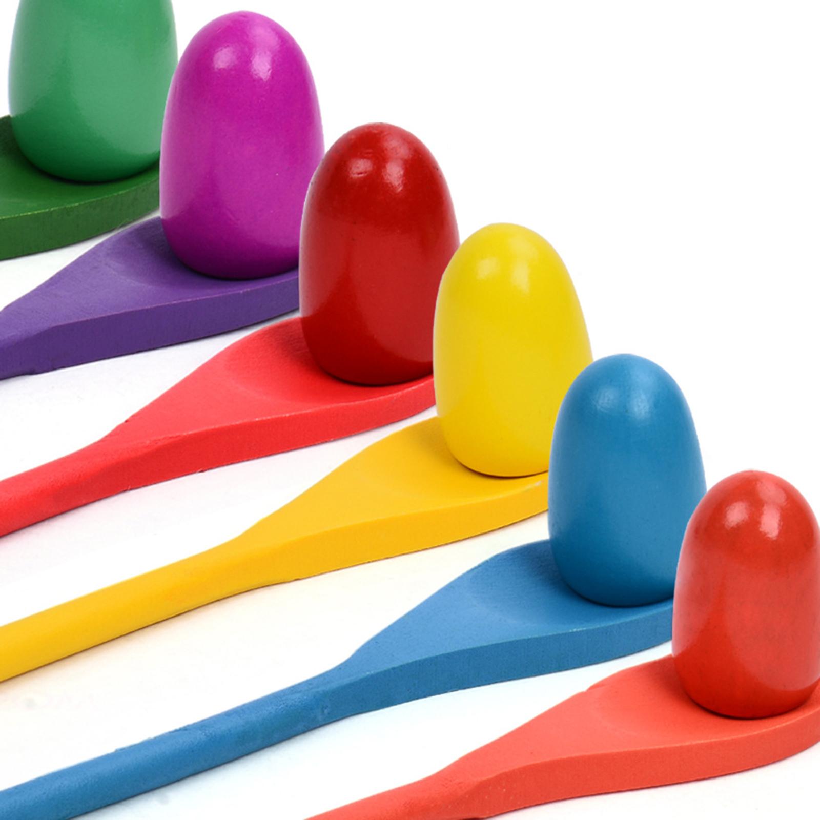 6-teiliges Eierlöffel-Rennspie – Kids Outdoor Education Bewertung und Preis